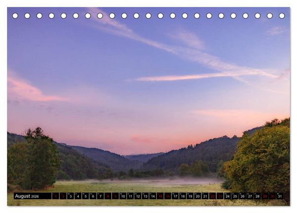 Produktbild: Die westliche Eifel (Tischkalender 2026 DIN A5 quer), CALVENDO Monatskalender