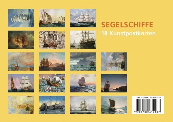 Produktbild: Postkarten-Set Segelschiffe