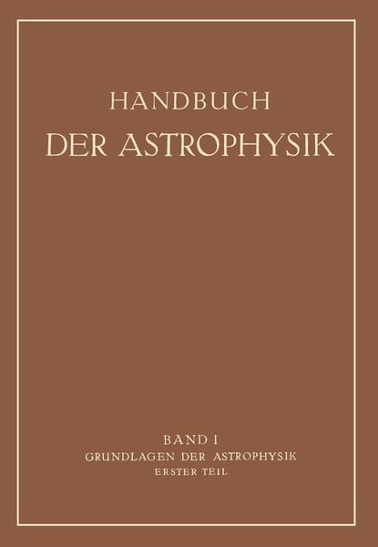 Produktbild: Grundlagen der Astrophysik