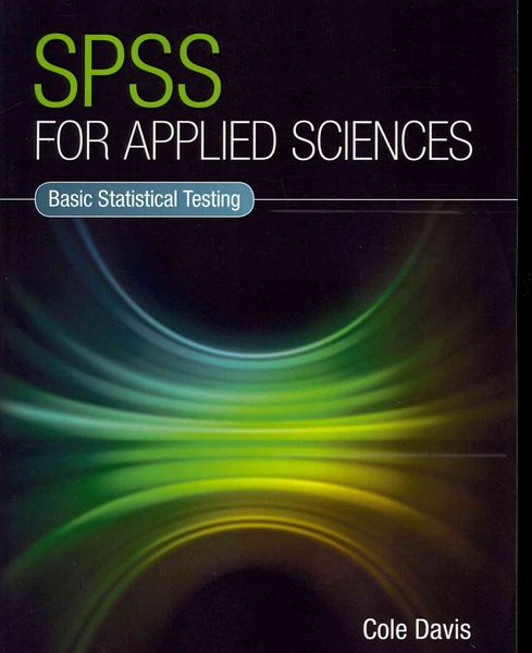 Produktbild: SPSS for Applied Sciences