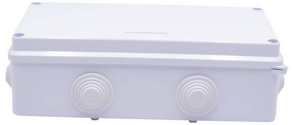 Produktbild: TRU COMPONENTS TC-RA 200x100x70 TC-10239052 Installations-Geh&auml;use ABS Kunststoff Wei&szlig; 1St.