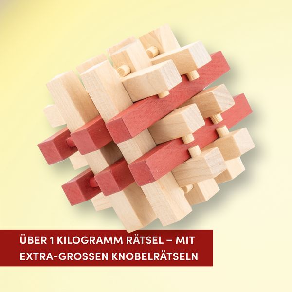 Produktbild: Knobelspiel-Adventskalender &ndash; Neue IQ-Puzzles und Geduldsspiele f&uuml;r 24 Tage