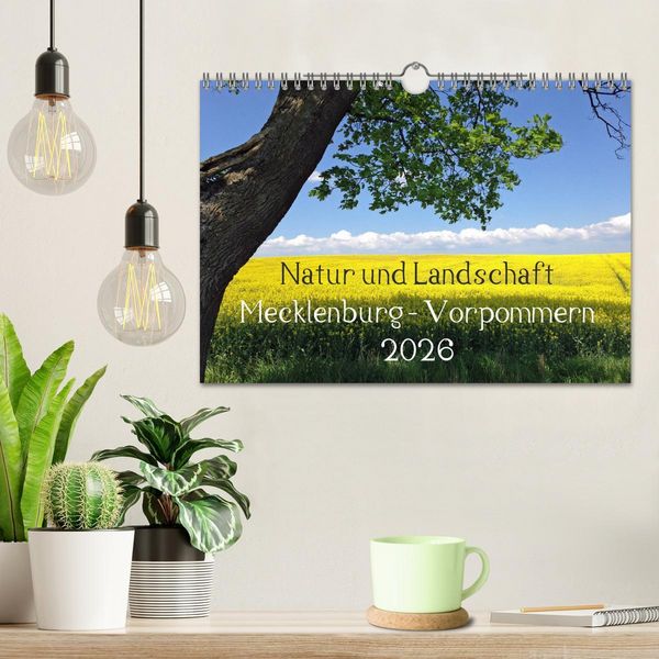 Produktbild: Natur und Landschaft Mecklenburg - Vorpommern 2026 (Wandkalender 2026 DIN A4 quer), CALVENDO Monatskalender