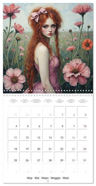 Produktbild: Sual&acute;M, S: Whispering Petals (Wall Calendar 2026 12 &times; 12 Inc
