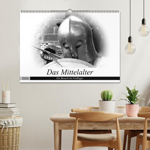 Produktbild: Das Mittelalter - Ein Besuch im Feldlager (Wandkalender 2026 DIN A2 quer), CALVENDO Monatskalender