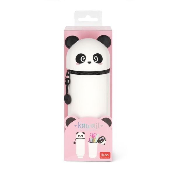Produktbild: Legami 2-in-1 Federm&auml;ppchen aus Silikon - Kawaii - Panda