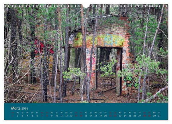 Produktbild: KUNSTORTE (Wandkalender 2026 DIN A3 quer), CALVENDO Monatskalender
