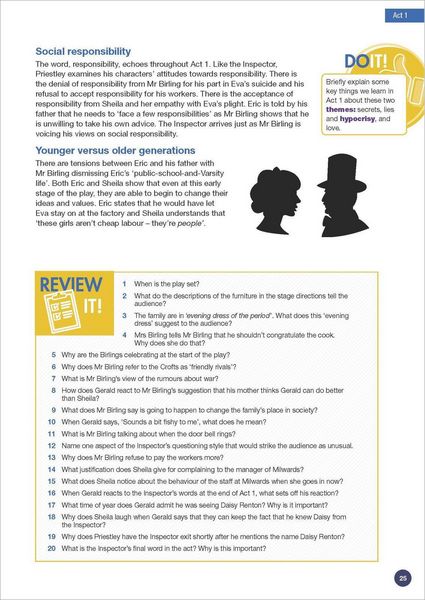 Produktbild: An Inspector Calls AQA English Literature