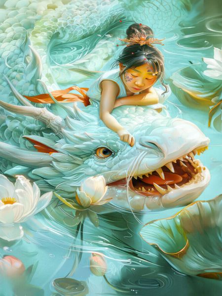 Produktbild: CALVENDO Puzzle Asiatisch inspirierte Animation | 1000 Teile Lege-Gr&ouml;&szlig;e 64x48cm Foto-Puzzle f&uuml;r gl&uuml;ckliche Stunden