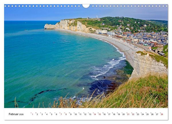 Produktbild: Normandie - zwischen Land und Meer (Wandkalender 2026 DIN A3 quer), CALVENDO Monatskalender