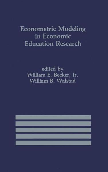 Produktbild: Econometric Modeling in Economic Education Research