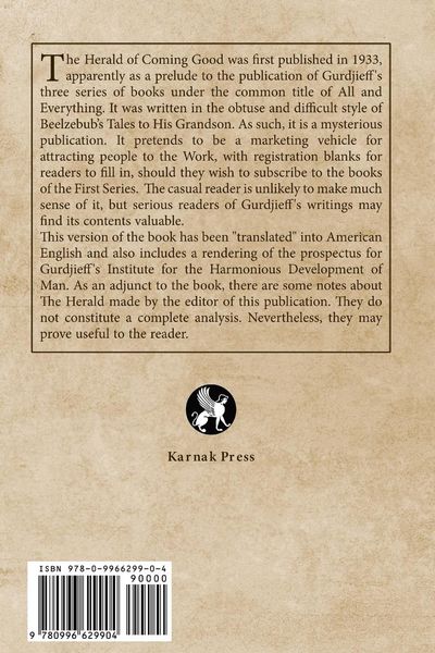 Produktbild: The Herald of Coming Good