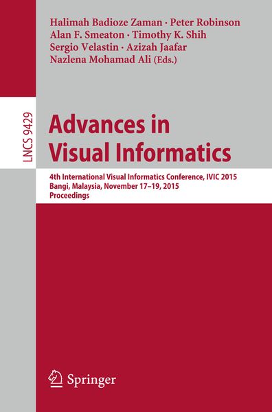 Produktbild: Advances in Visual Informatics