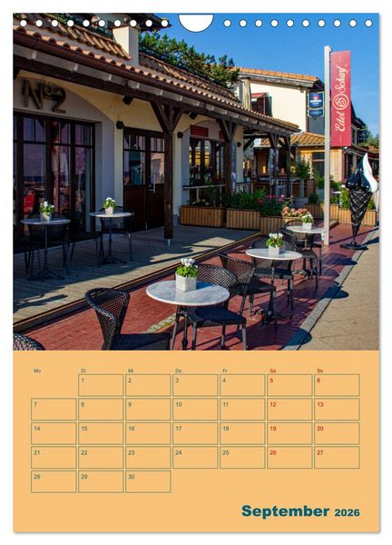 Produktbild: Ostseebad K&uuml;hlungsborn Terminplaner (Wandkalender 2026 DIN A4 hoch), CALVENDO Monatskalender