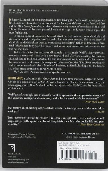 Produktbild: The Man Who Owns the News