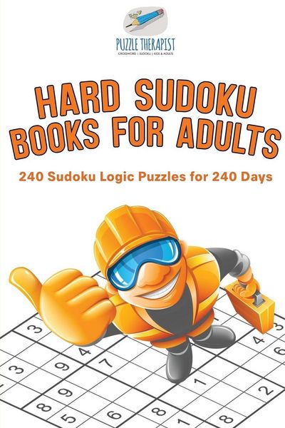Produktbild: Hard Sudoku Books for Adults | 240 Sudoku Logic Puzzles for 240 Days