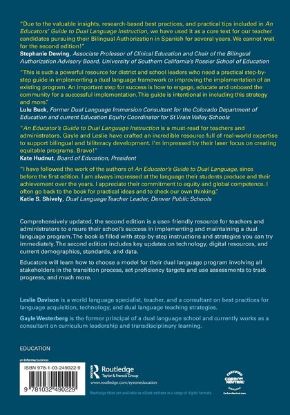 Produktbild: An Educator's Guide to Dual Language Instruction