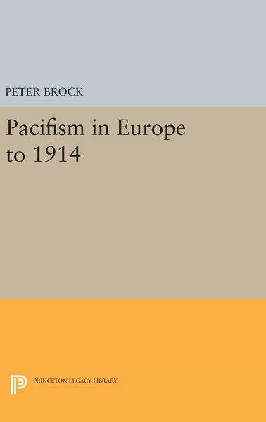 Produktbild: Pacifism in Europe to 1914