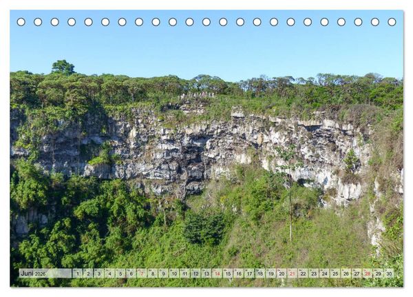 Produktbild: Die Galapagosinseln - Santa Cruz Island (Tischkalender 2026 DIN A5 quer), CALVENDO Monatskalender