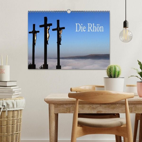 Produktbild: Die Rh&ouml;n (Wandkalender 2026 DIN A3 quer), CALVENDO Monatskalender