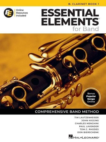 Produktbild: Essential Elements for Band BB Clarinet Book 1 with Eei Online Resources Clarinet Method Book and Sheet Music for Students and Teachers Band Method Songbook Newer 2025 Edition Available