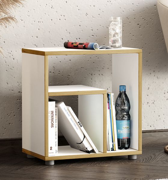 Produktbild: Holz Beistelltisch Couchtisch Sofatisch Zeito