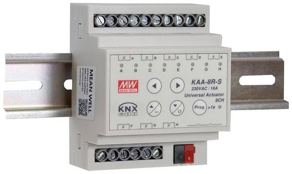 Produktbild: MEAN WELL MW KAA-8R-10S Universal-Schaltaktor 8-Kanal