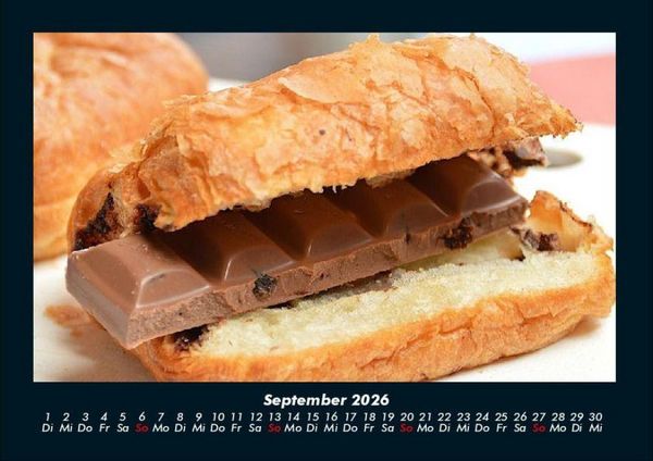 Produktbild: World of Sweets 2026 Fotokalender DIN A4