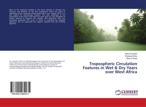 Produktbild: Tropospheric Circulation Features in Wet & Dry Years over West Africa