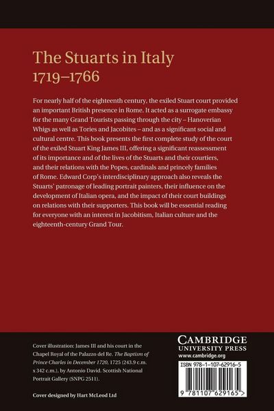 Produktbild: The Stuarts in Italy, 1719-1766