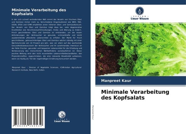 Produktbild: Minimale Verarbeitung des Kopfsalats