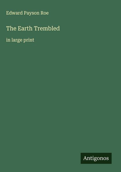Produktbild: The Earth Trembled
