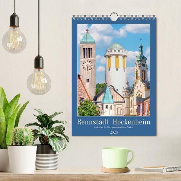 Produktbild: Rennstadt Hockenheim (Wandkalender 2026 DIN A4 hoch), CALVENDO Monatskalender