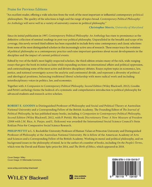 Produktbild: Contemporary Political Philosophy