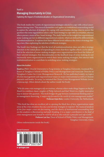 Produktbild: Managing Uncertainty in Crisis