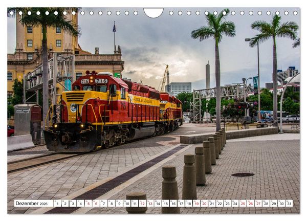 Produktbild: Eisenbahn in Nordamerika (Wandkalender 2026 DIN A4 quer), CALVENDO Monatskalender