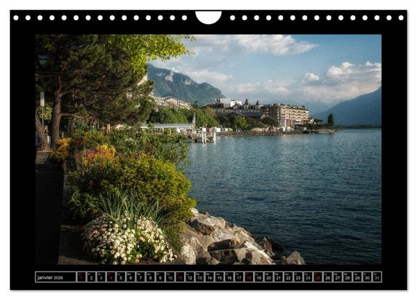 Produktbild: Paysages suisses (Calendrier mural 2026 DIN A4 vertical), CALVENDO calendrier mensuel