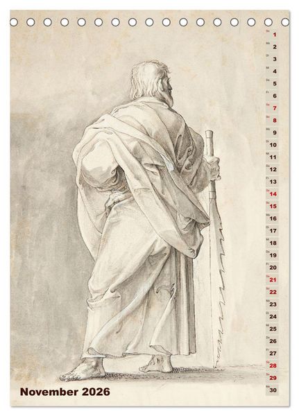 Produktbild: Jesus und die zw&ouml;lf Apostel (Tischkalender 2026 DIN A5 hoch), CALVENDO Monatskalender