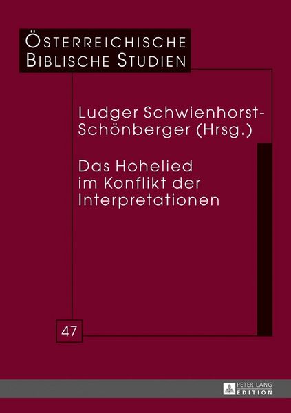 Produktbild: Das Hohelied im Konflikt der Interpretationen