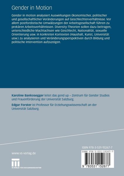 Produktbild: Gender in Motion