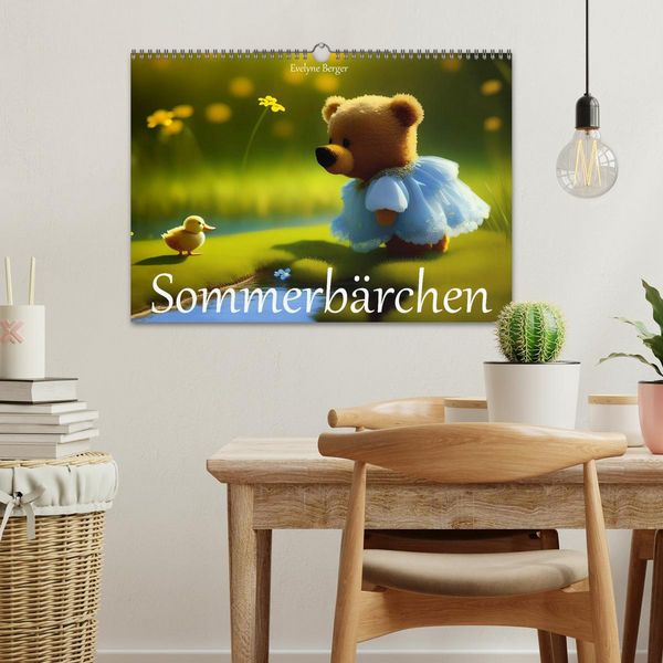 Produktbild: Sommerb&auml;rchen (Wandkalender 2026 DIN A3 quer), CALVENDO Monatskalender