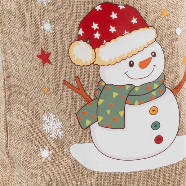 Produktbild: Idena Weihnachtsstrumpf Schneemann 31x46cm