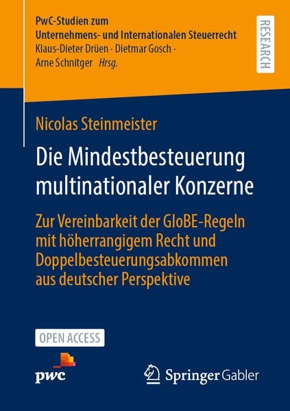 Die Mindestbesteuerung multinationaler Konzerne, Taschenbuch von Nicolas Steinmeister, Springer Fachmedien Wiesbaden GmbH, 9783658440589
