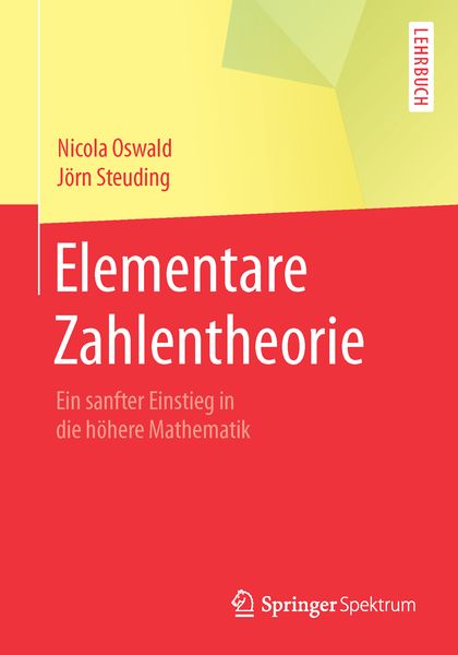 Produktbild: Elementare Zahlentheorie