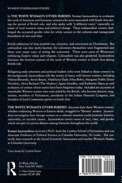Produktbild: The White Woman's Other Burden
