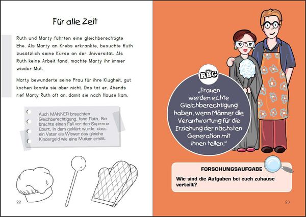 Produktbild: Ruth Bader Ginsburg - Richterin f&uuml;r Gerechtigkeit