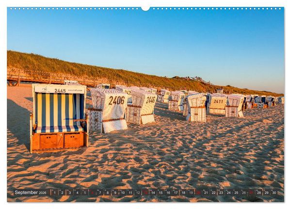 Produktbild: Bezaubernde Farbspiele am Meer (Wandkalender 2026 DIN A2 quer), CALVENDO Monatskalender