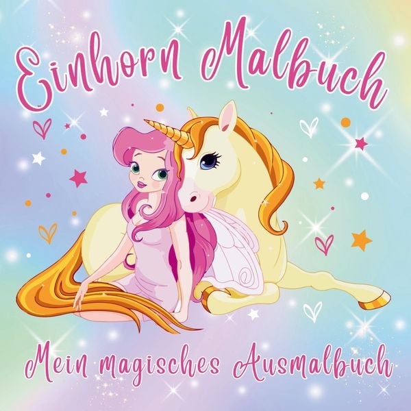 Produktbild: S&L Inspirations Lounge: Einhorn Malbuch: Zauberhafte Ausmal