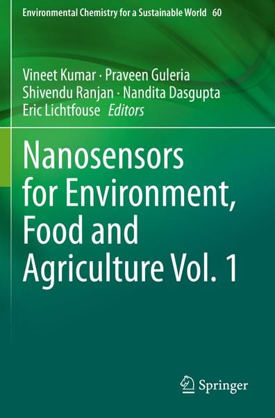Produktbild: Nanosensors for Environment, Food and Agriculture Vol. 1