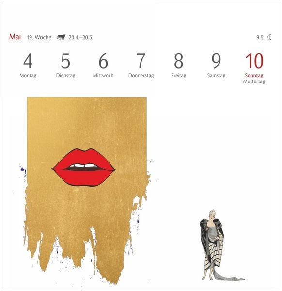 Produktbild: Welches Buch bin ich? Premium-Postkartenkalender 2026 - Literarischer Rätselkalender
